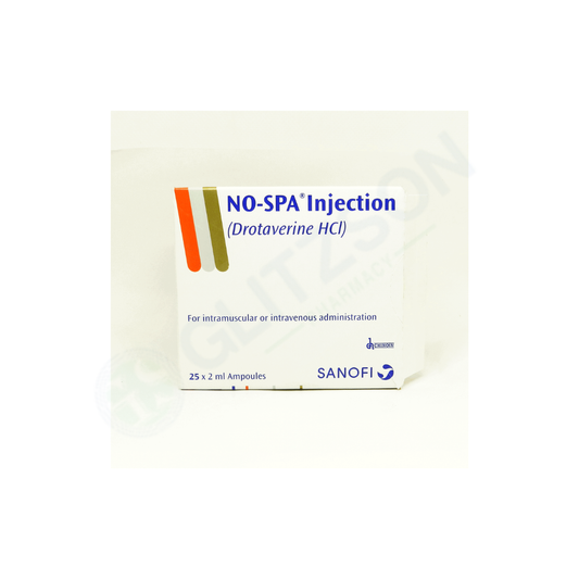 No-Spa Im/Iv Injection 40mg (1 Box = 25 Ampoules)