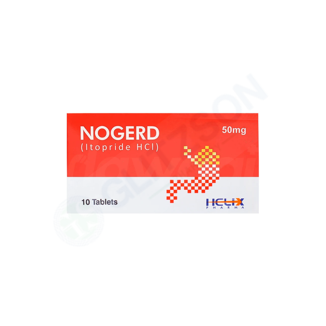 Nogerd Tablets 50mg (1 Box = 1 Strip)(1 Strip = 10 Tablets) Hover Image