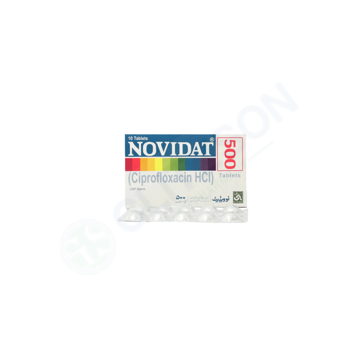 Novidat Tablets 500mg (1 Box = 1 Strip)(1 Strip = 10 Tablets)