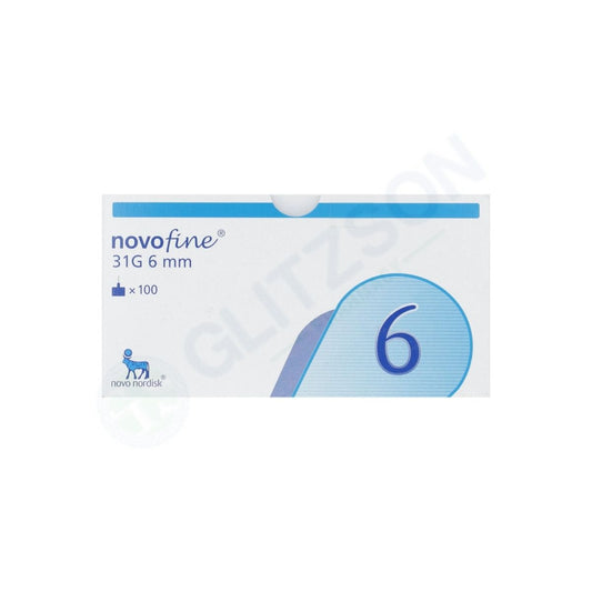 Novo Fine 31g Needles 6mm (1 Box = 100 Needles)