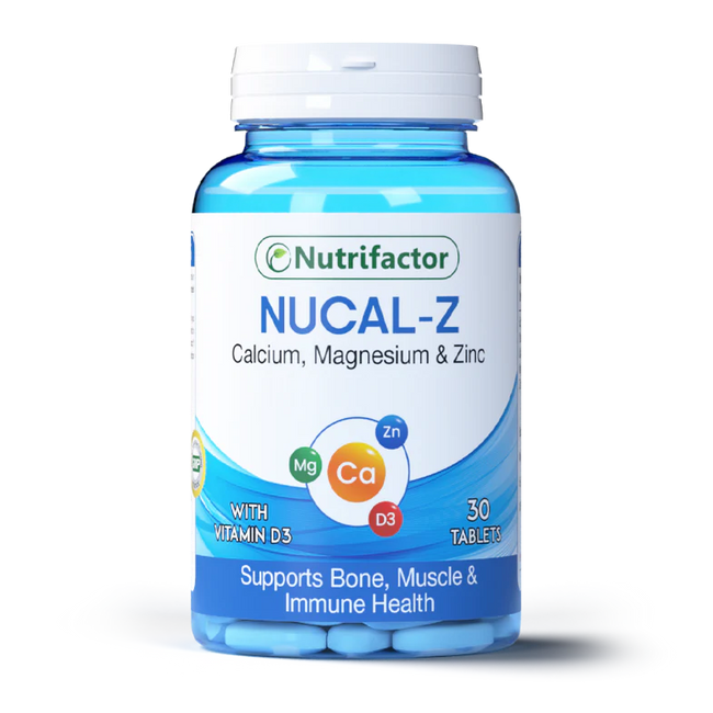 Nutrifactor Nucal-Z Tablets (1 Bottle = 30 Table Hover Image