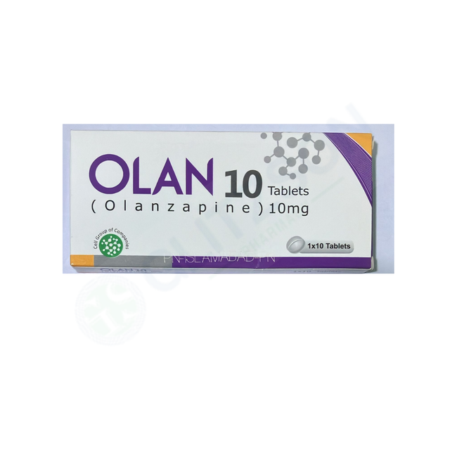 OLAN 10MG TAB (1 BOX =10TAB0 Hover Image