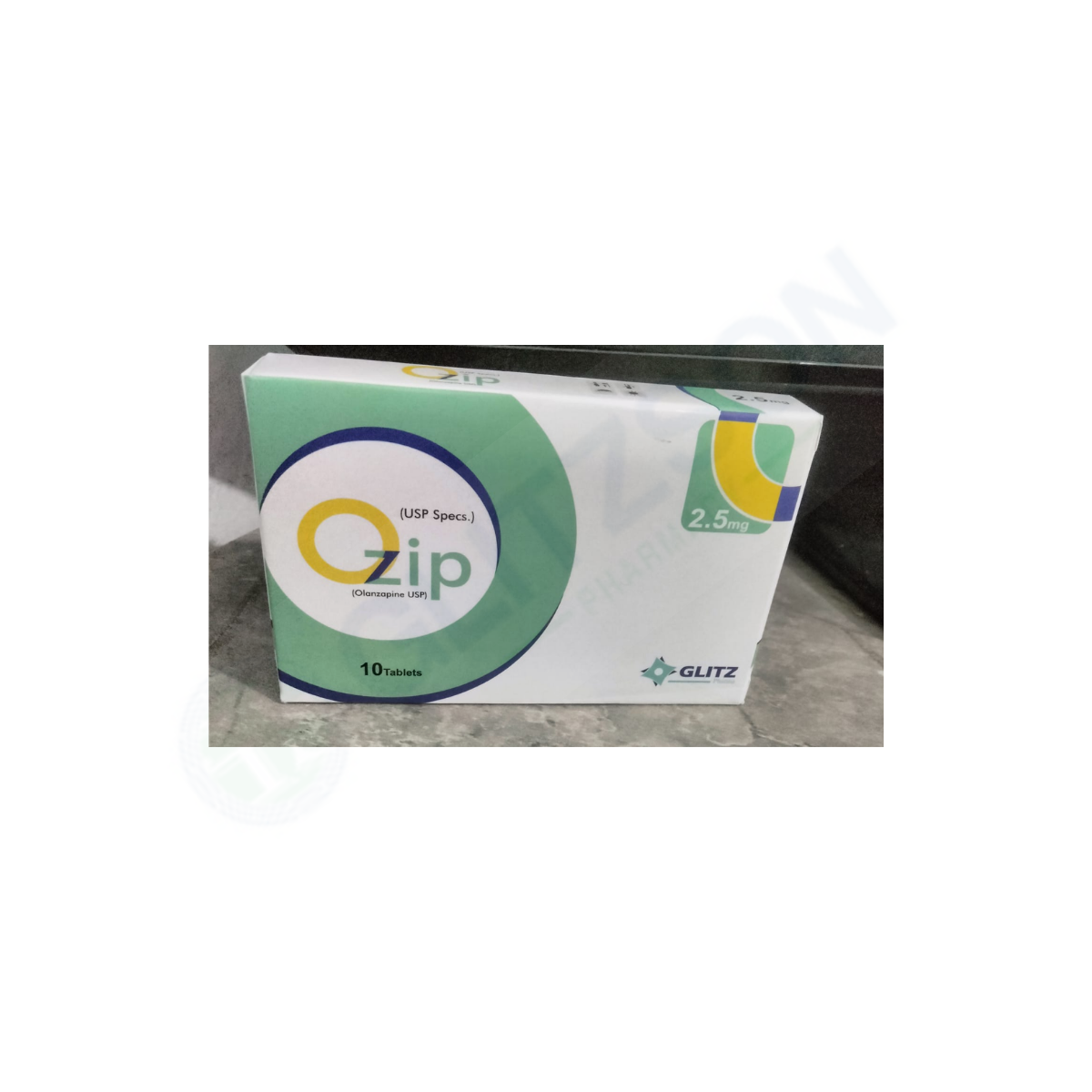 OZIP 2.5MG TABLET(1 BOX=1 STRIP)(1 STRIP= 10 TABLETS)