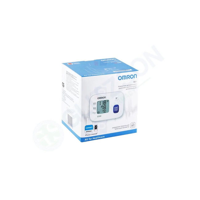 Omron RS1 Digital Wrist Blood Pressure Monitor Hover Image