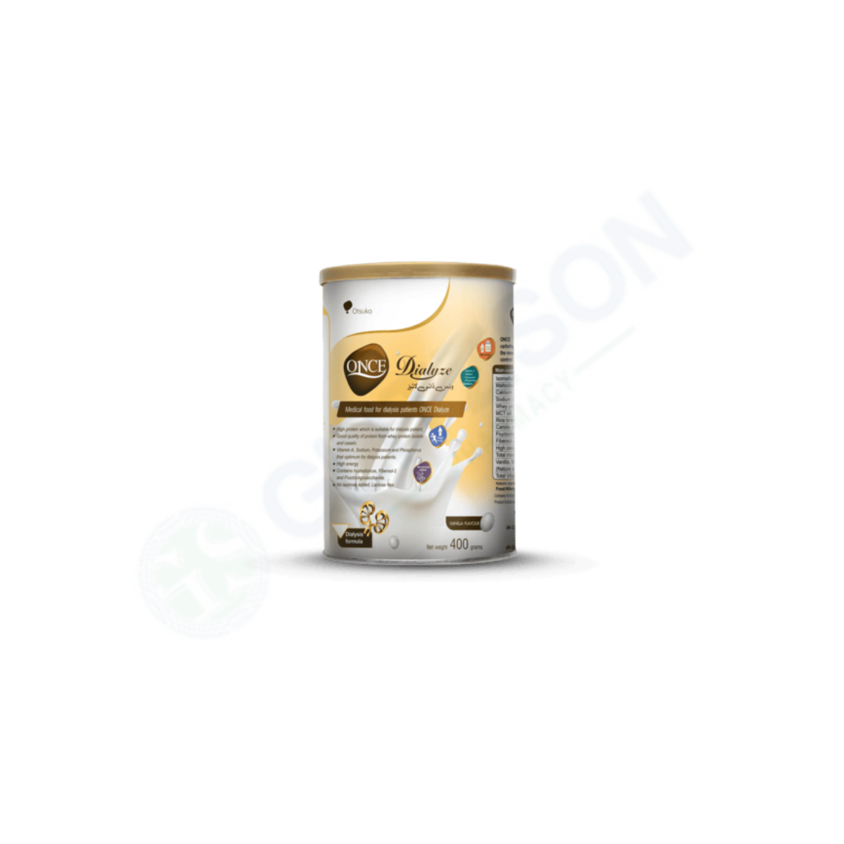 Once Dialyze Milk Powder 400g