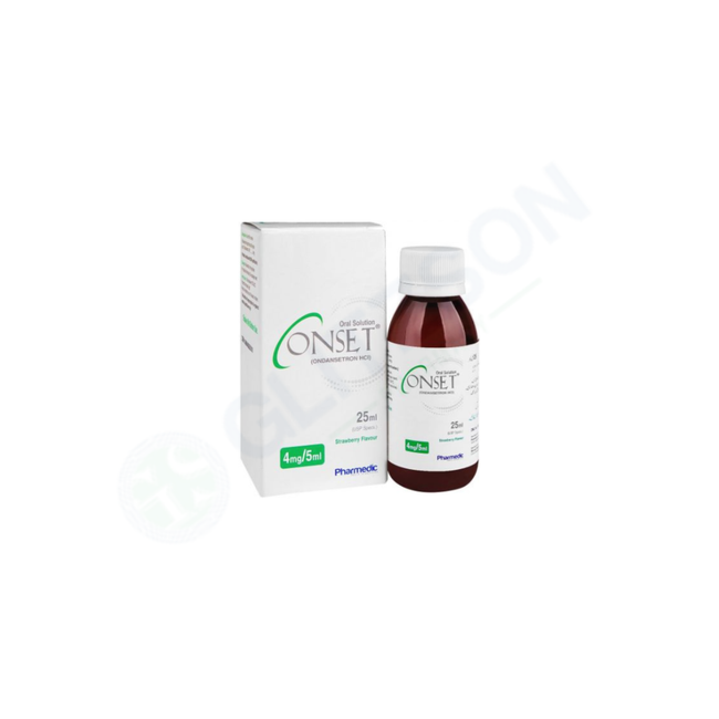 Onset 25ml Oral Solution 4mg/5ml Hover Image