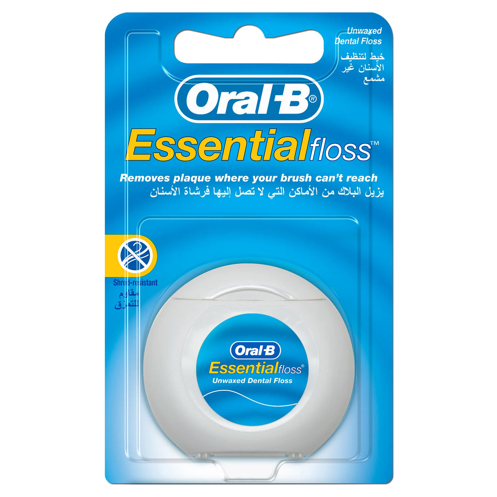 Oral-B Essential Unwaxed Dental Floss 50m