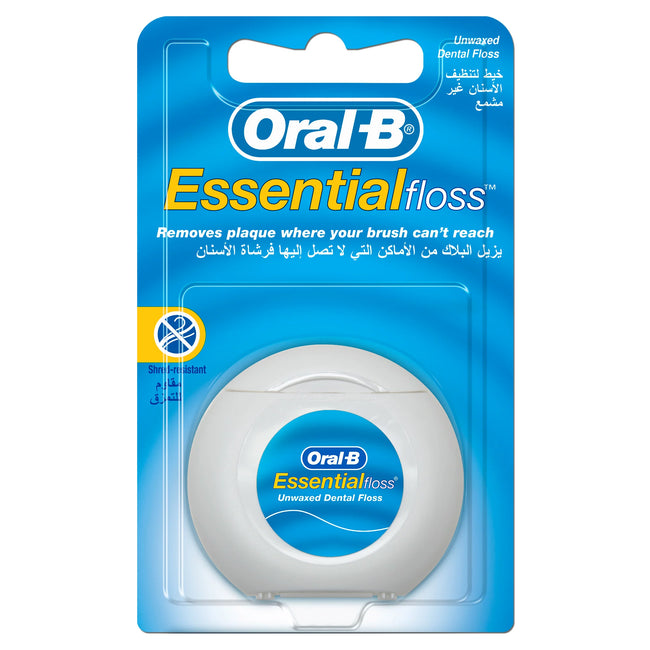 Oral-B Essential Unwaxed Dental Floss 50m Hover Image