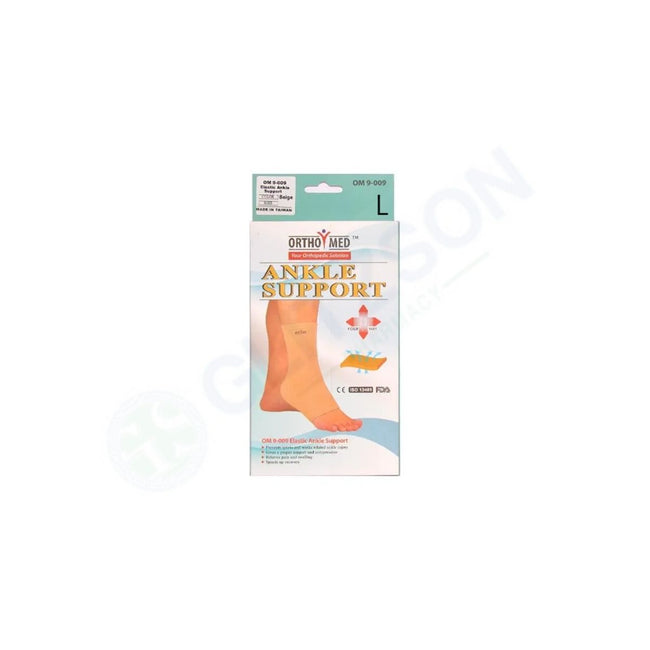 Orthomed Ankle Support Elastic size Large Hover Image