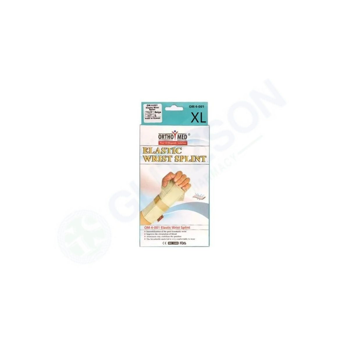 Orthomed Wrist Splint Elastic size XL