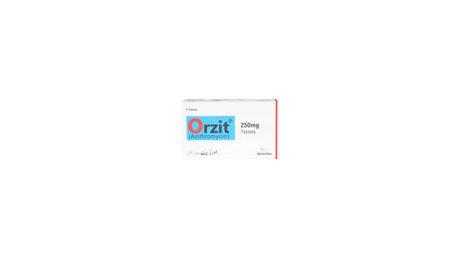 Orzit Tablets 250mg (1 Box = 1 Strip)(1 Strip = 6 Tablets) Hover Image