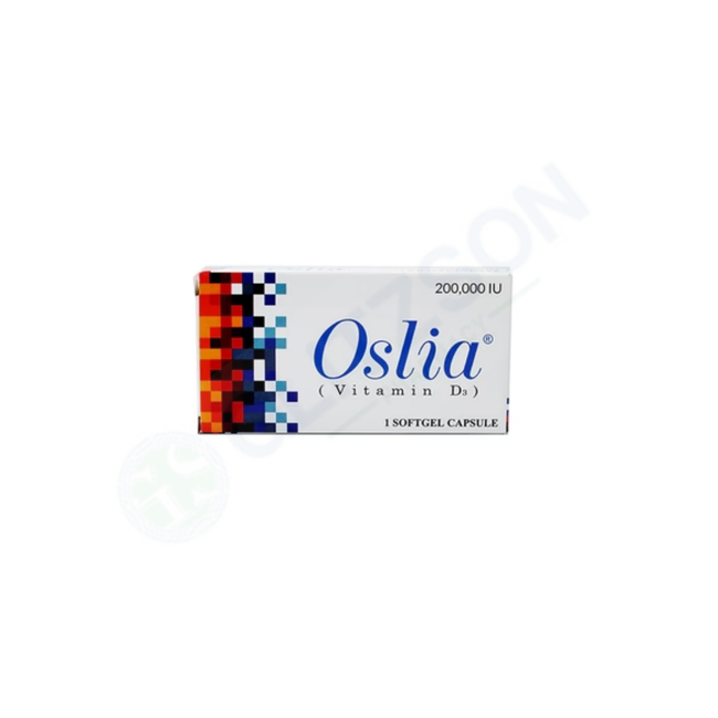 Oslia Softgel Capsules 200,000IU (1 Box = 1 Capsule) Hover Image