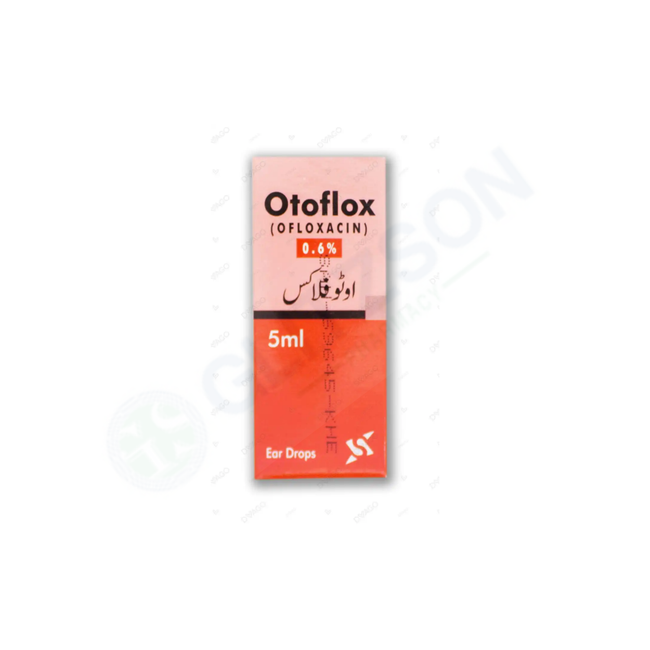 Otoflox Ear Drops 0.6% 5ml Hover Image