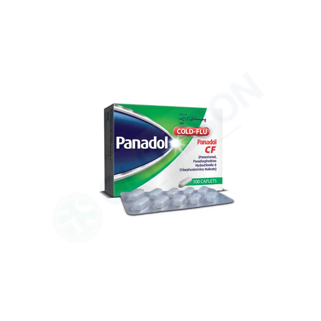 Panadol Cf Tablets (1 Strip = 10 Tablets) Hover Image