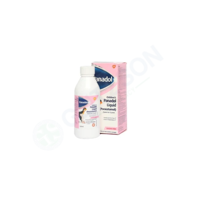 Panadol Childrens Liquid Sugar Free 120ml Hover Image