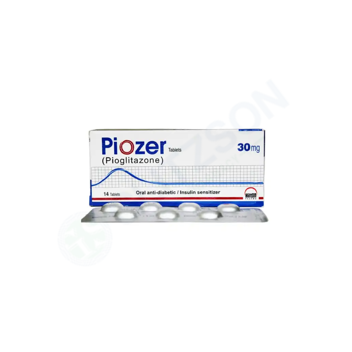Piozer Tablets 30mg (1 Strip = 7 Tablets)