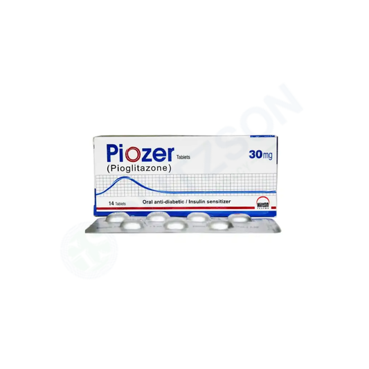 Piozer Tablets 30mg (1 Strip = 7 Tablets)
