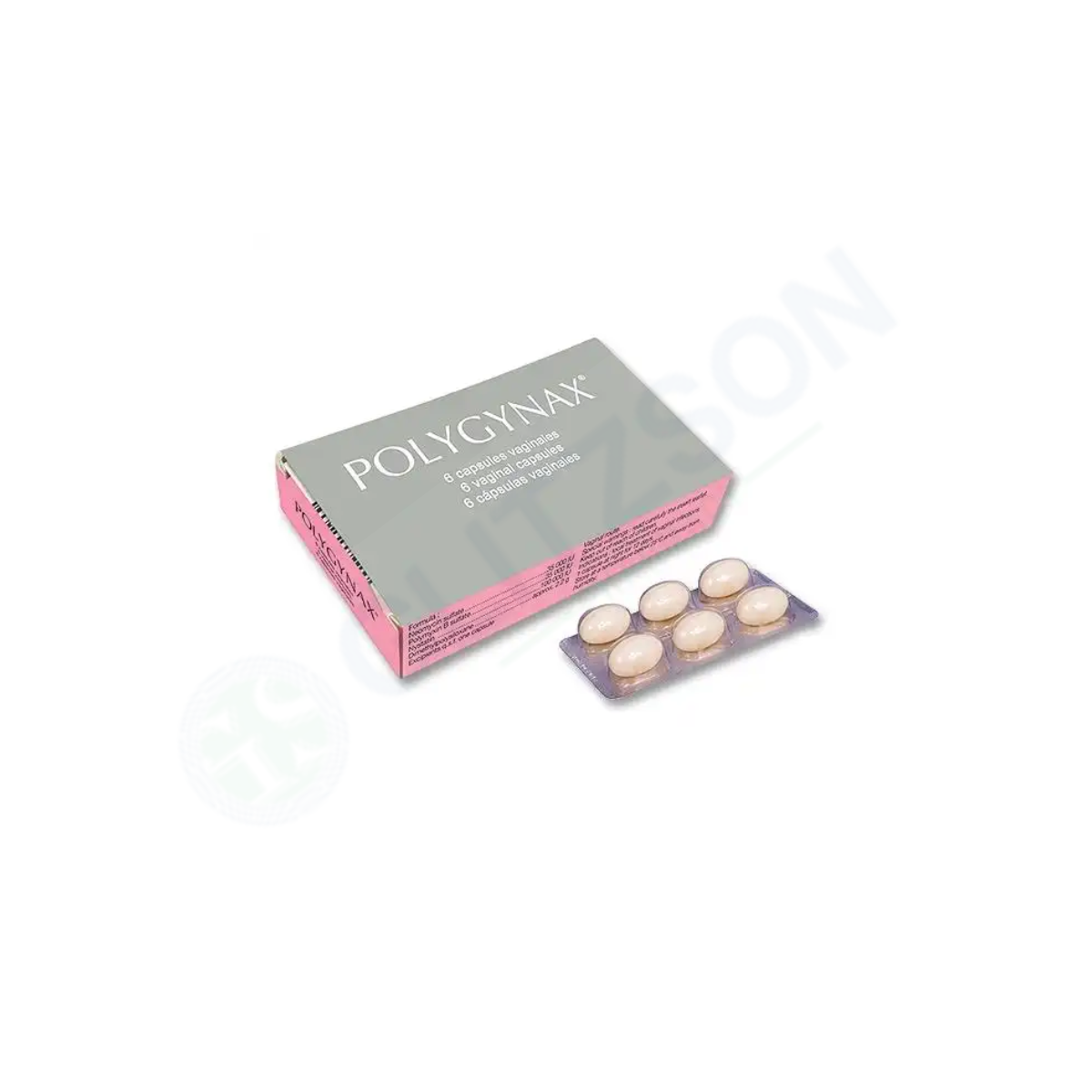 Polygynax Vaginal Capsules (1 Box = 1 Strip)(1 Strip = 6 Capsules)
