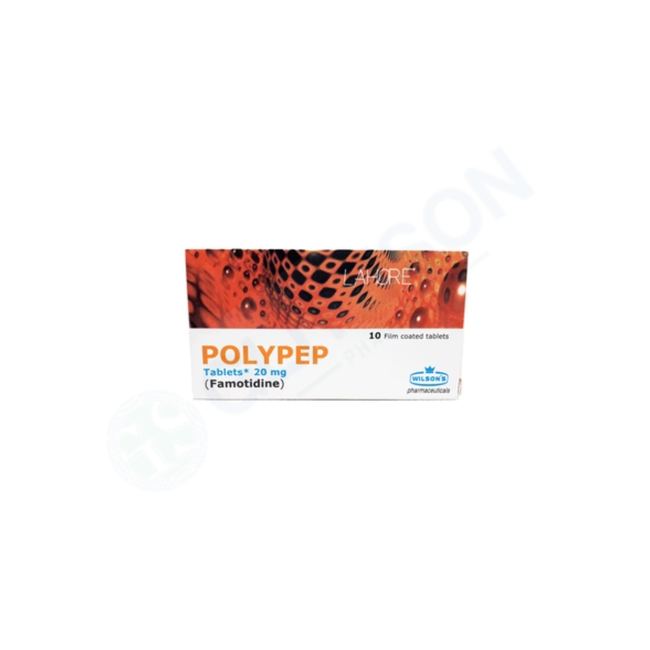 Polypep Tablets 20mg (1 Box = 1 Strip)(1 Strip = 10 Tablets) Hover Image