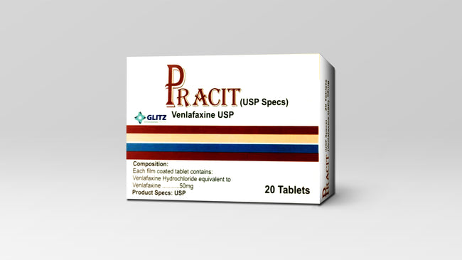 PRACIT50MG TABLET(1 BOX=2 STRIPS)(1 STRIP=10 TABLETS) Hover Image