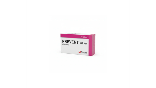 Prevent Tablets 500mg (1 Box = 5 Strips) (1 Strip = 10 Tablets)