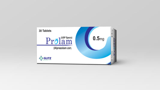 PROLAM 0.5MG TABLET(1 BOX=3 STRIPS)(1 STRIP=10 TABLETS)