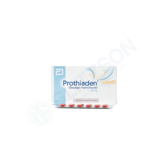 Prothiaden Tablets 25mg (1 Box = 10 Strips) (1 Strip = 10 Tablets) Hover Image