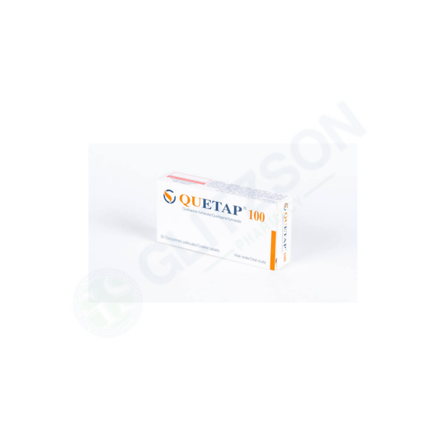 QUETAP TABLET 100MG (1 BOX = 3 STRIPS) Hover Image