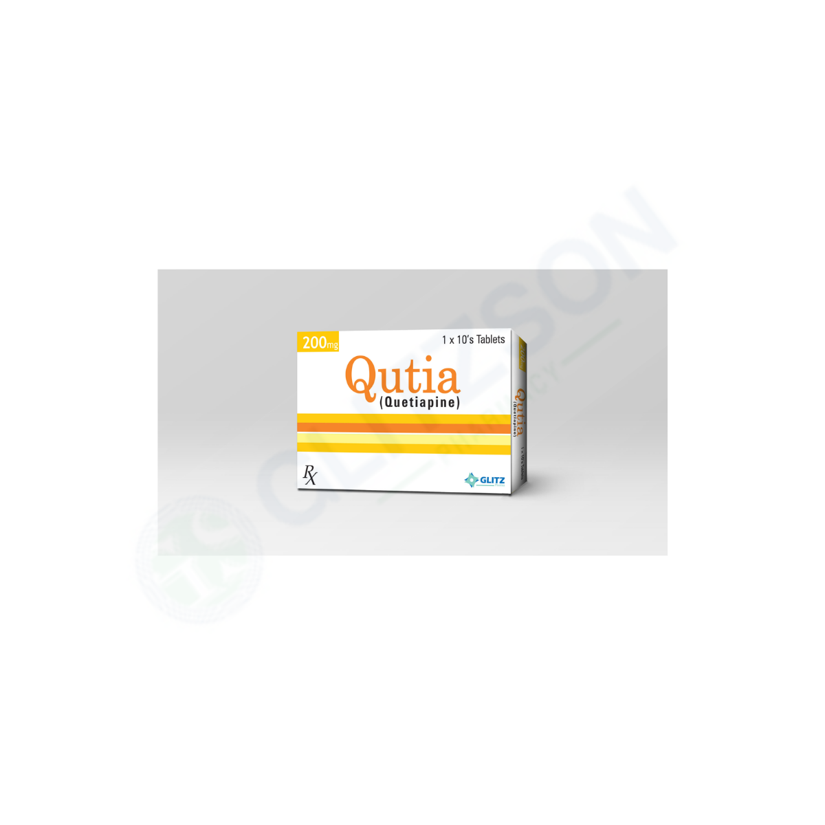 QUTIA 200MG TABLET(1 BOX=1 STRIP)(1 STRIP= 10 TABLETS)
