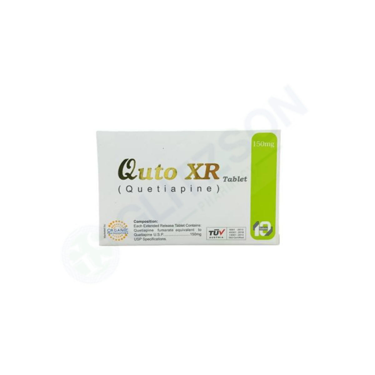 QUTO XR TABLET 150MG ( 1 BOX= 1 STRIPS)
