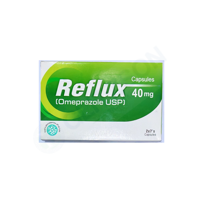 REFLUX 40MG CAPSULE(1BOX =14CAPSULE) Hover Image