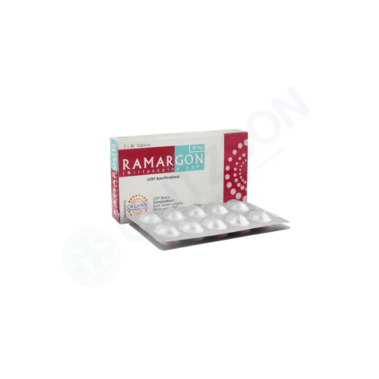 Ramargon Tablets 30mg (1 Box = 2 Strips) (1 Strip = 10 Tablets)