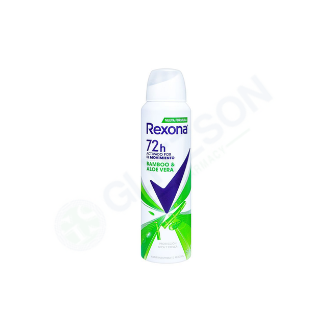 Rexona Women Bamboo & Aloe Vera Deodorant Spray For Women 150ml Hover Image