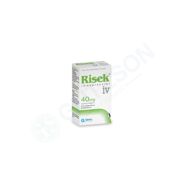 Risek Iv Injection 40mg (1 Box = 1 Injection) Hover Image