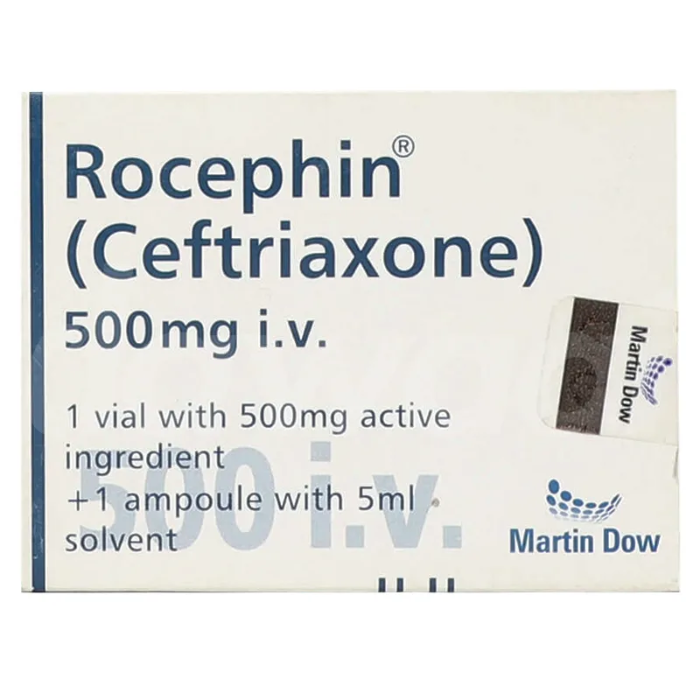 Rocephin 500mg Iv Inj 1s