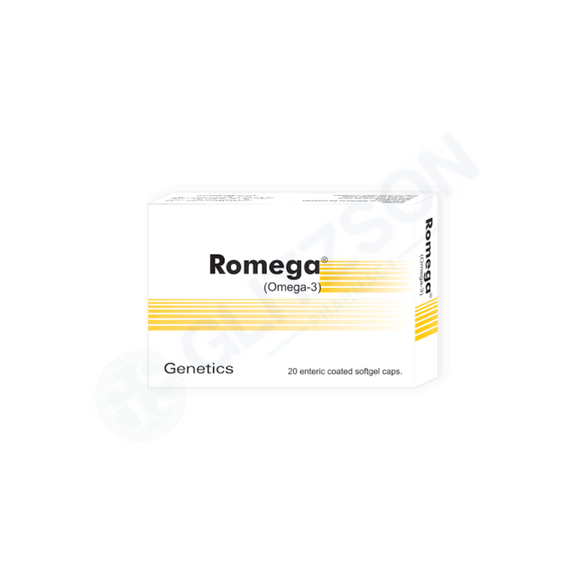 Romega Capsules 1000mg (1 Strip = 10 Capsules)