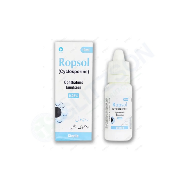 Ropsol Eye Drops 0.05% 10ml Hover Image