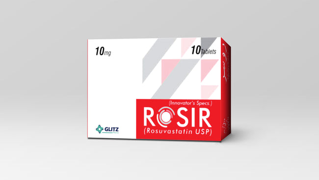 ROSIR 10MG TABLET(1 BOX=1 STRIP)(1 STRIP=10 TABLETS) Hover Image