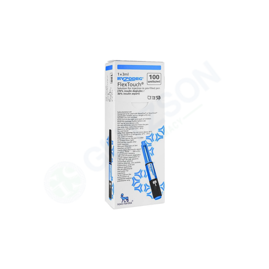 Ryzodeg Flextouch 100U/ml Pre-filled Pen 3ml