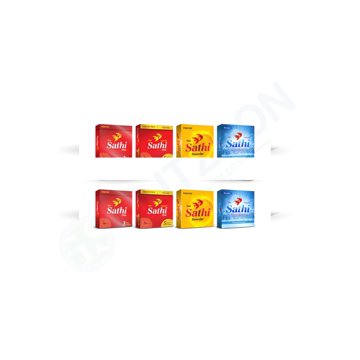 Sathi Condom Mix Flavored