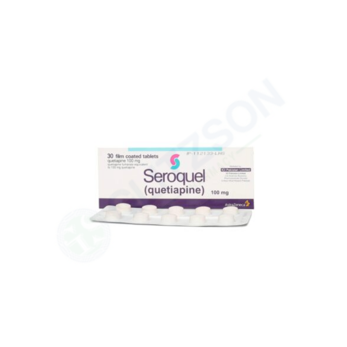 SEROQUEL TABLET 100MG ( 1 BOX = 30 TABLETS)