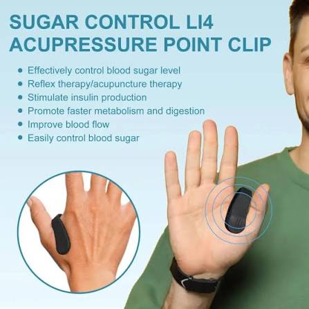SUGAR CONTROL ACUPRESSURE POINT CLIP (INFLENT) Hover Image