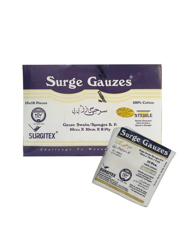 SURGE GAUZE 10X10 (1 BOX =10 PICS)