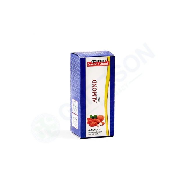 Saeed Ghani Almond Oil for Hair Skin 50ml Hover Image