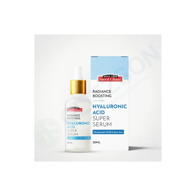 Saeed Ghani Hyaluronic Acid Radiance Boosting Super Serum 30ml Hover Image