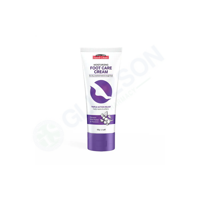 Saeed Ghani Moisturizing Foot Care Cream 60ml Hover Image