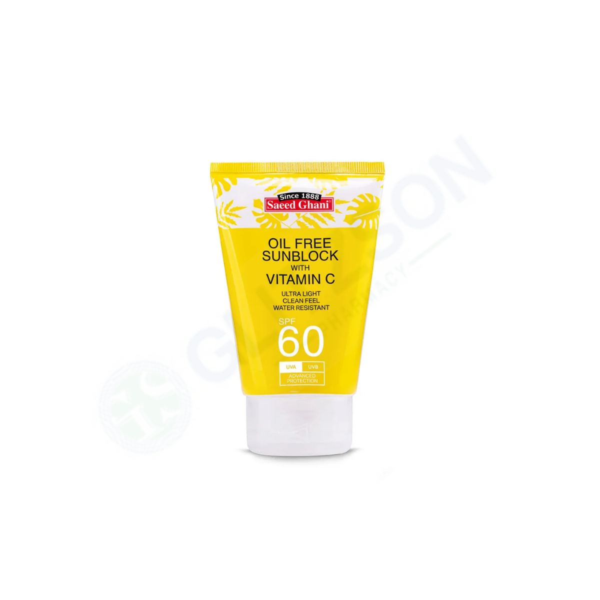 Saeed Ghani Oil Free Sunblock SPF 60 with Vitamin C 100ml