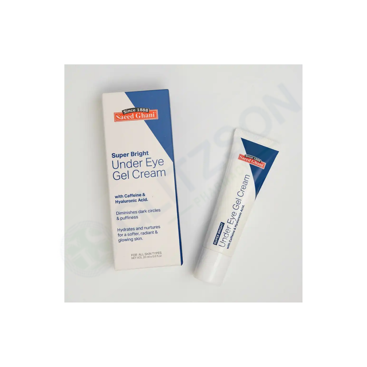 Saeed Ghani Super Bright Under Eye Gel Cream 20ml