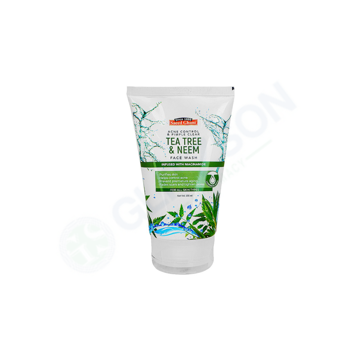 Saeed Ghani Tea Tree & Neem Face Wash 100ml