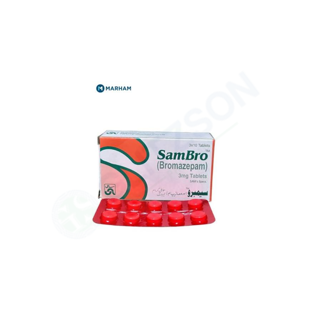 Sambro Tablets 3mg (1 Strip = 10 Tablets)